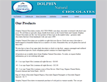 Tablet Screenshot of dolphinnatural.com